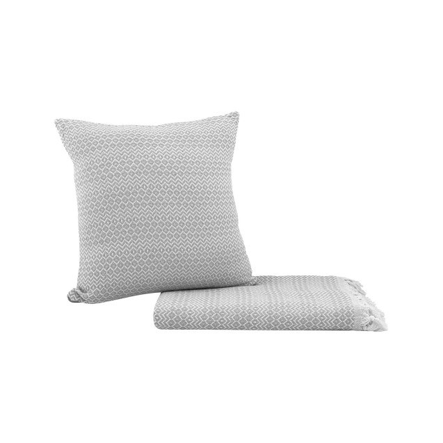 Μαξιλάρι Διακόσμησης Madi Herhaling Grey 45x45