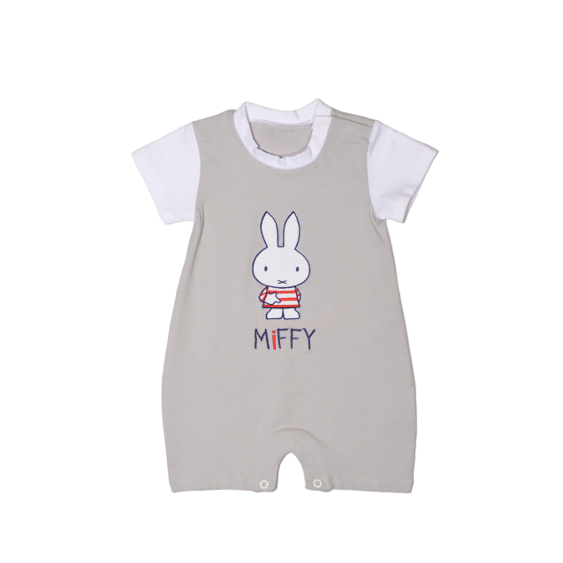 Φορμάκι Κοντομάνικο Miffy Des. 15 Γκρι