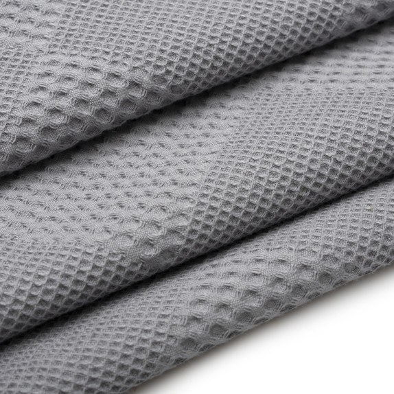 Κουβέρτα Πικέ Κούνιας Dimcol Μονόχρωμη Γκρι 120x150