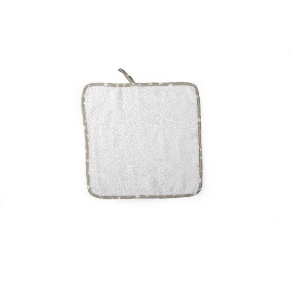 Λαβέτα Ώμου Dimcol 39 Λευκό/Elephant 30x30