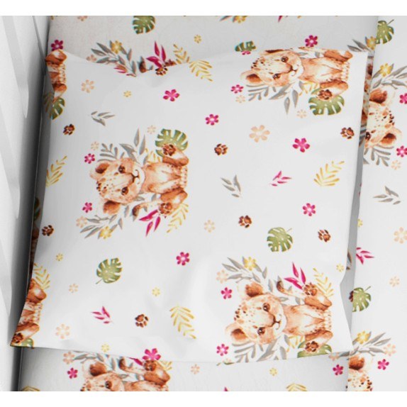 Βρεφική Μαξιλαροθήκη Dimcol Lion Cub 530 35x45