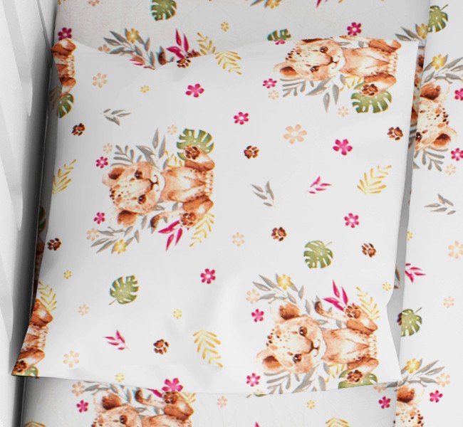 Βρεφική Μαξιλαροθήκη Dimcol Lion Cub 530 35x45