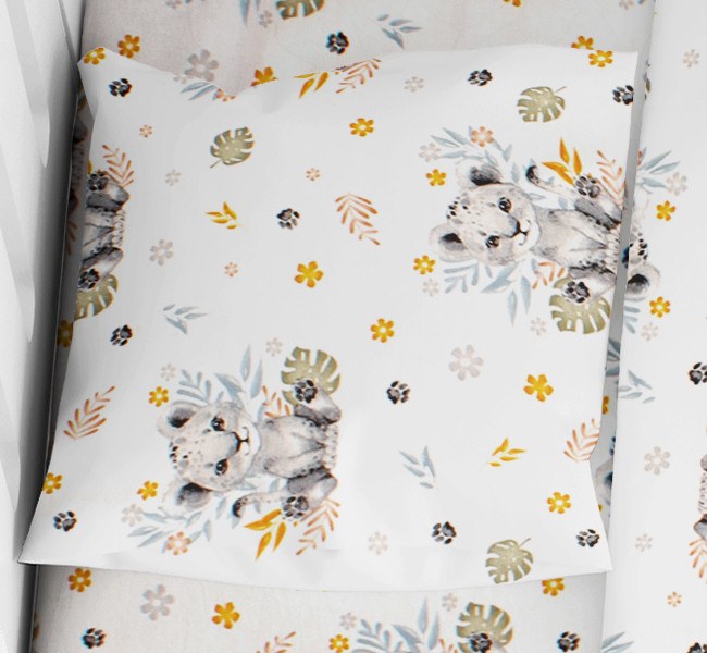 Βρεφική Μαξιλαροθήκη Dimcol Lion Cub 531 35x45