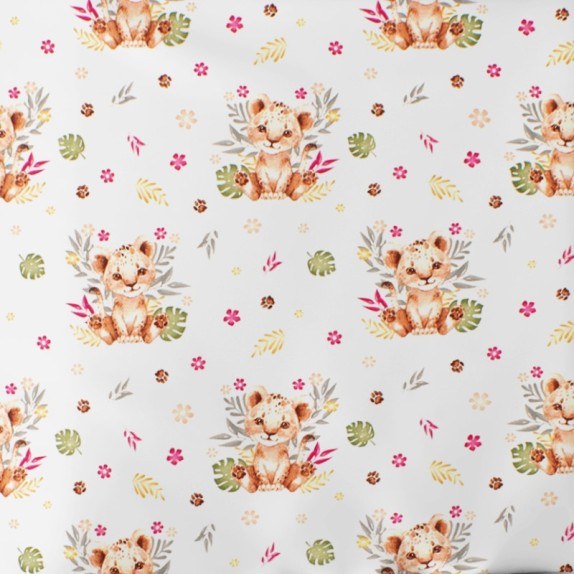 Σεντόνι Λίκνου Dimcol Lion Cub 530 80x110