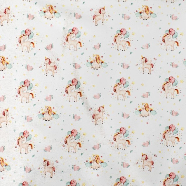 Σεντόνι Λίκνου Dimcol Unicorn 209 80x110