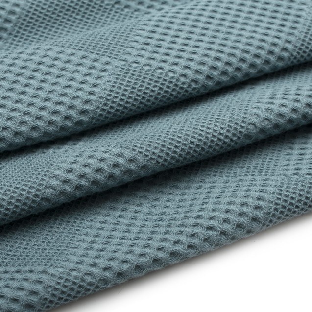 Κουβέρτα Πικέ Υπέρδιπλη Dimcol Μονόχρωμη Πετρόλ...