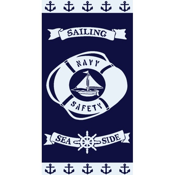 Πετσέτα Θαλάσσης Βελουτέ Dimcol Unicorn 208 87x165