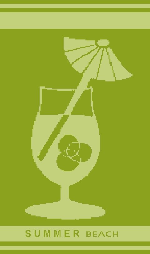 Πετσέτα Θαλάσσης Βελουτέ Dimcol Ζακάρ 222 87x165