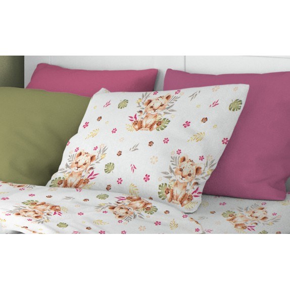 Παιδική Μαξιλαροθήκη Dimcol Lion Cub 530 50x70