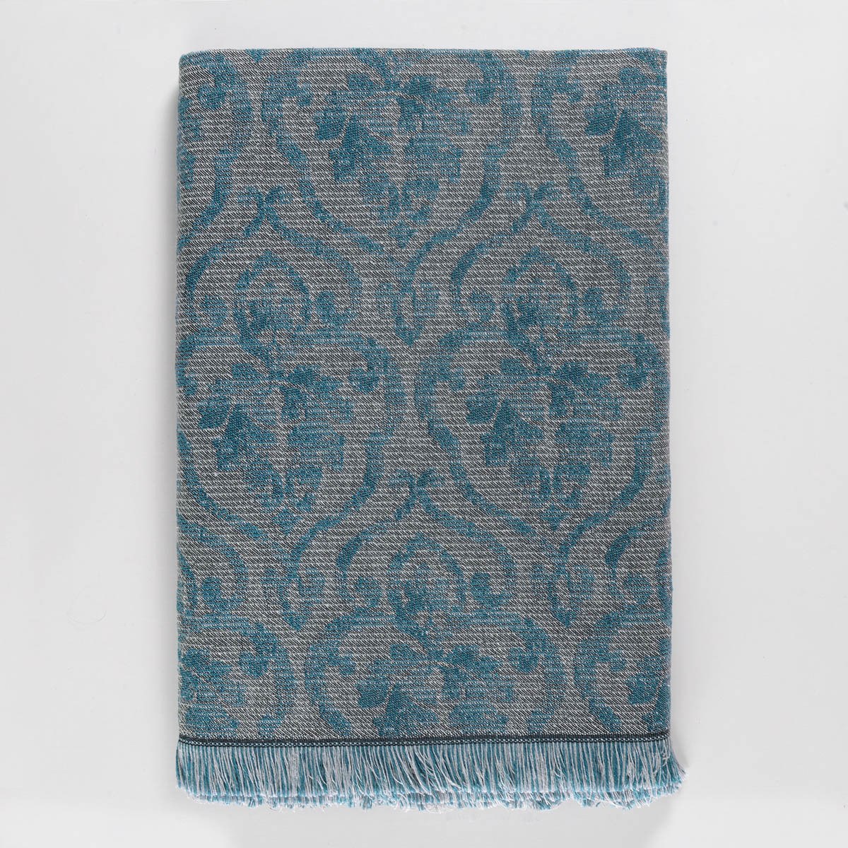 Ριχτάρι Τριθέσιου Rythmos Medallion Πετρόλ 180x280