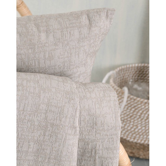 Ριχτάρι Πολυθρόνας Rythmos Mauricio Μπεζ 180x160