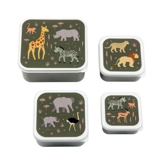 Σετ Δοχεία Φαγητού 4 Τεμαχίων A Little Lovely...