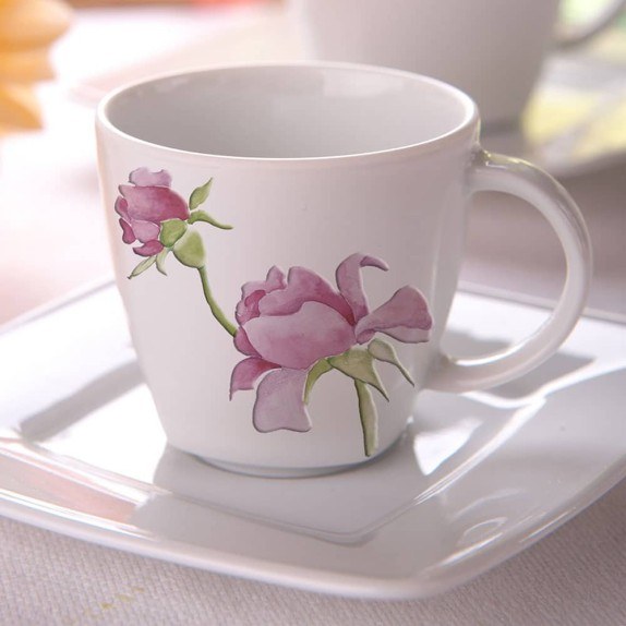 Αυτοκόλλητα Τοίχου Βινυλίου Ango Roses 59608