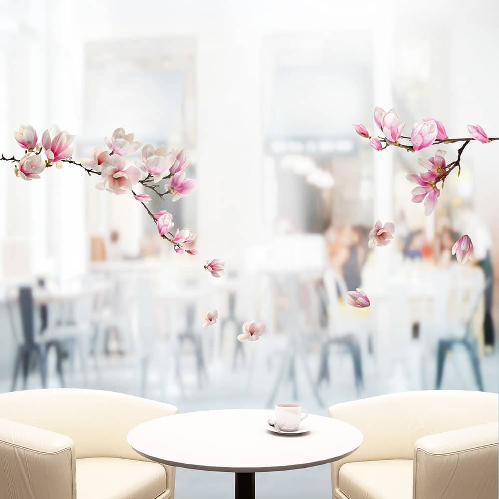 Ango Αυτοκόλλητα Βινυλίου για Τζάμι Ango Magnolia 64006