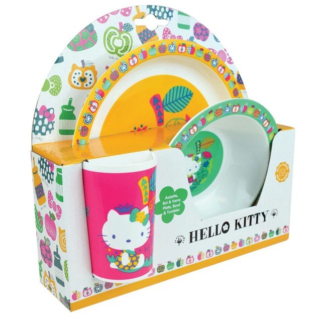 Παιδικό Σετ Φαγητού 3 Τεμαχίων Ango Hello Kitty...
