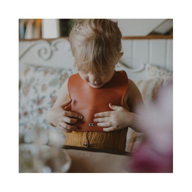 Σαλιάρα Σιλικόνης Noui Noui Dusty Rusty NN12115