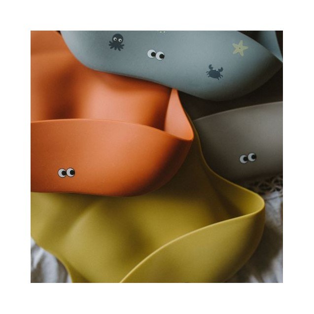 Σαλιάρα Σιλικόνης Noui Noui Dusty Rusty NN12115