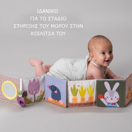 Μαλακό Βιβλίο Δραστηριοτήτων Taf Toys Urban Urban Garden Pram Book T-13065