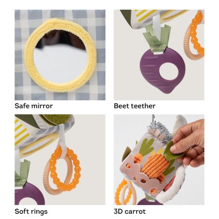 Κύβος Δραστηριοτήτων Taf Toys Urban Garden Activity Cube T-13095