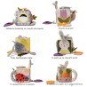 Κύβος Δραστηριοτήτων Taf Toys Urban Garden Activity Cube T-13095