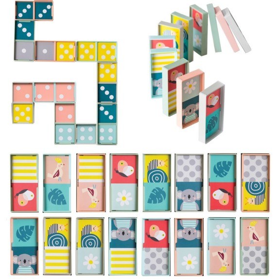 Παιχνίδι Taf Toys Domino Rally Blocks XL T-12985