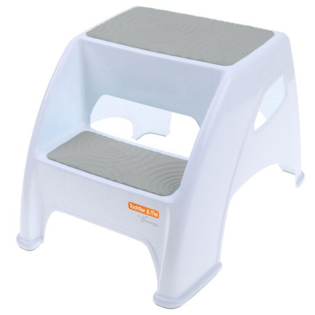 Διπλό Παιδικό Βοηθητικό Σκαλοπάτι DreamBaby Toddler & Me Grey BR76827