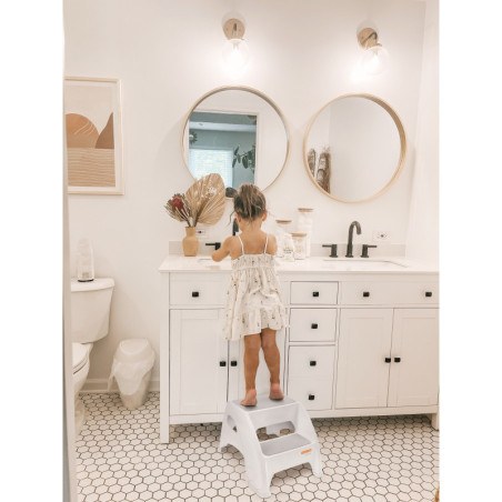 Διπλό Παιδικό Βοηθητικό Σκαλοπάτι DreamBaby Toddler & Me Grey BR76827