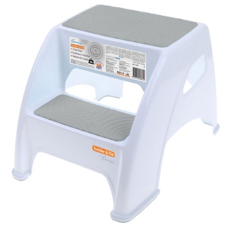 Διπλό Παιδικό Βοηθητικό Σκαλοπάτι DreamBaby Toddler & Me Grey BR76827