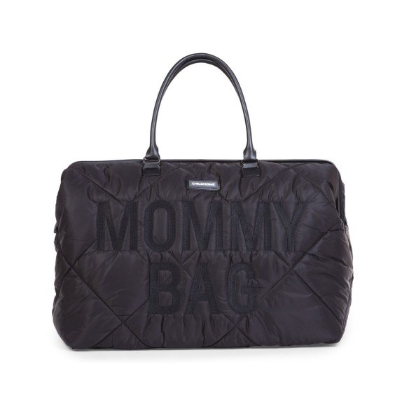 Τσάντα Αλλαγής Childhome Mommy Bag Puffered Black BR75833