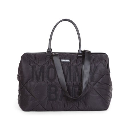 Τσάντα Αλλαγής Childhome Mommy Bag Puffered Black BR75833