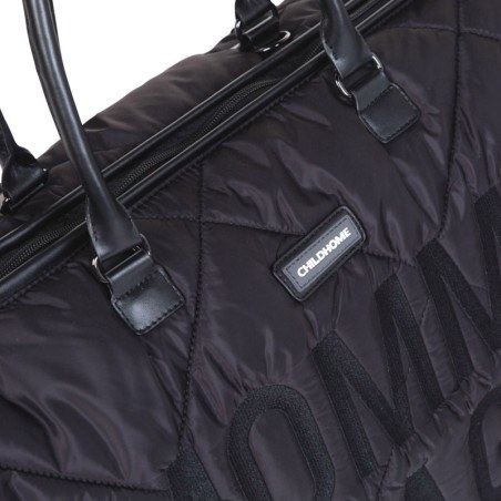 Τσάντα Αλλαγής Childhome Mommy Bag Puffered Black BR75833