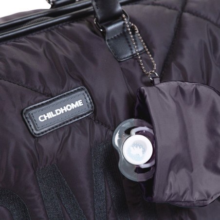 Τσάντα Αλλαγής Childhome Mommy Bag Puffered Black BR75833