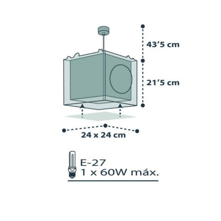 Παιδικό Φωτιστικό Οροφής Ango The Pirates 74552