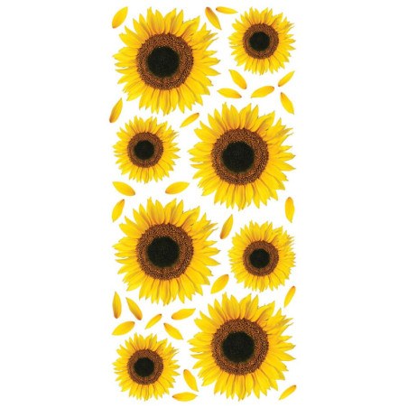 Αυτοκόλλητα Τοίχου Ango Sunflowers 59605