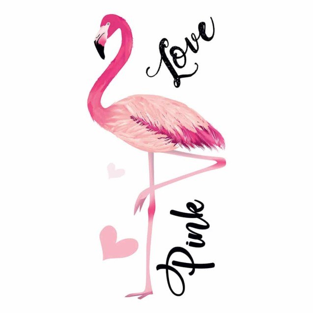 Αυτοκόλλητα Τοίχου Ango Flamingos 59175