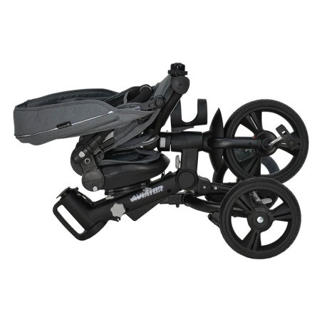 Τρίκυκλο Ποδηλατάκι Bebe Stars Aviator Black 819-188