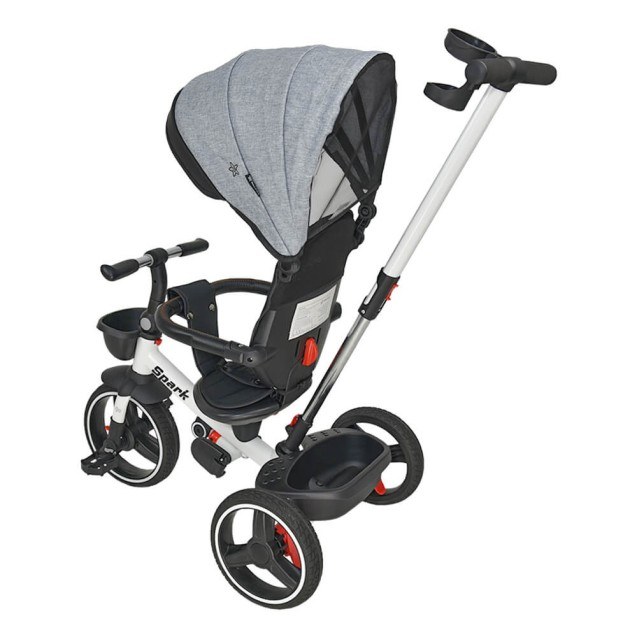 Τρίκυκλο Ποδηλατάκι Bebe Stars Spark Grey 817-186