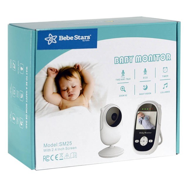 Ενδοεπικοινωνία με Κάμερα Bebe Stars 2,4" 9500