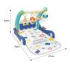 Γυμναστήριο - Περπατούρα Bebe Stars Piano Happy 2in1 Μπλε 100-189