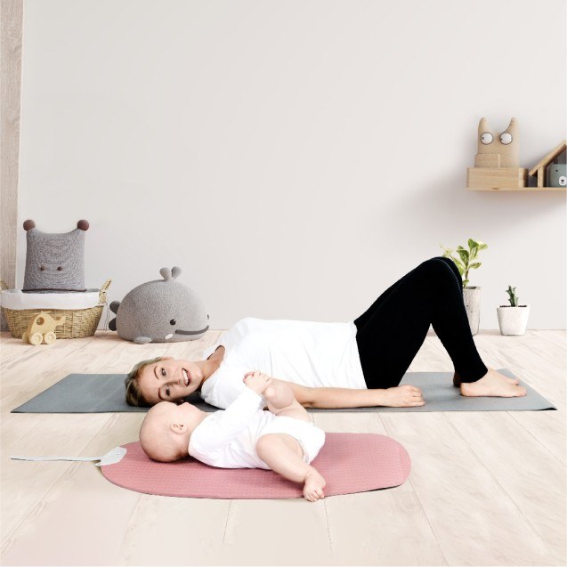 Βρεφικό Χαλάκι Shnuggle Baby Yoga Ροζ SHN-YMAT-PNK