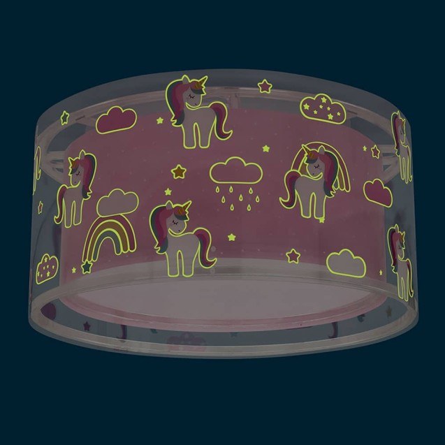 Παιδικό Φωτιστικό Οροφής Ango Unicorns 41596