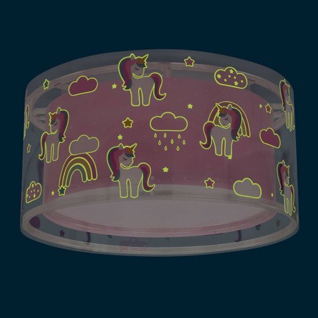 Παιδικό Φωτιστικό Οροφής Ango Unicorns 41596