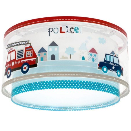 Παιδικό Φωτιστικό Οροφής Πλαφονιέρα Ango Police 60616