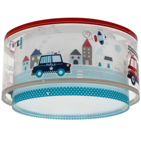 Παιδικό Φωτιστικό Οροφής Πλαφονιέρα Ango Police 60616