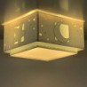 Παιδικό Φωτιστικό Οροφής Πλαφονιέρα Ango Moonlight Green 63236H