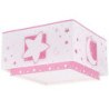 Παιδικό Φωτιστικό Οροφής Πλαφονιέρα Ango Moonlight Pink 63236S