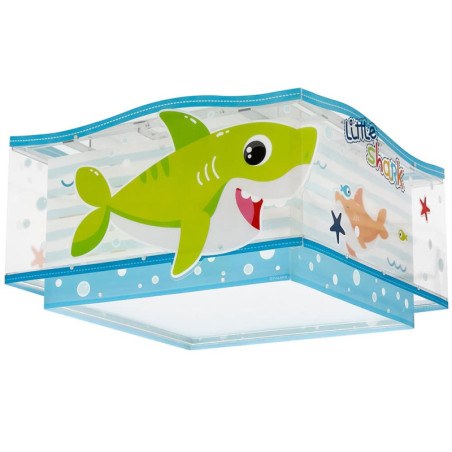 Παιδικό Φωτιστικό Οροφής Πλαφονιέρα Ango Little Shark 63476