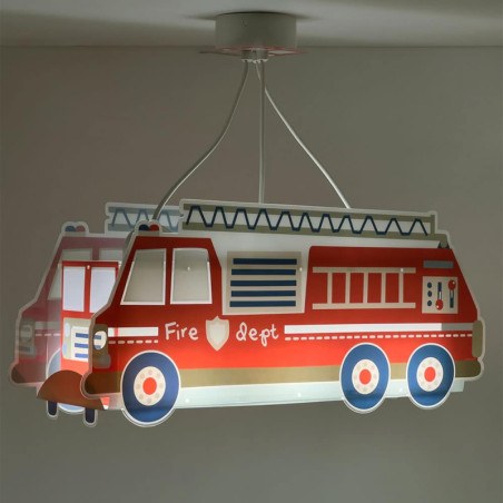 Παιδικό Φωτιστικό Οροφής Τρίφωτο Ango Firetruck 60610
