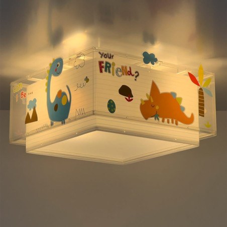 Παιδικό Φωτιστικό Οροφής Πλαφονιέρα Ango Dinos 73456