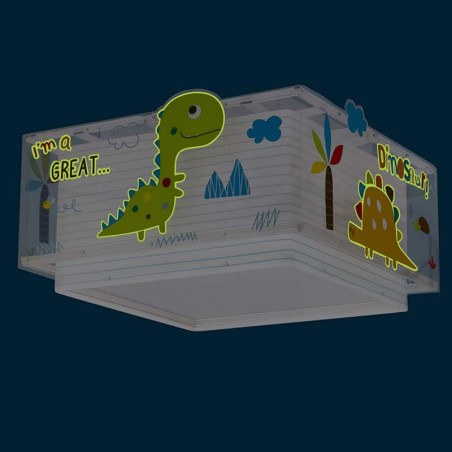 Παιδικό Φωτιστικό Οροφής Πλαφονιέρα Ango Dinos 73456